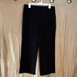 Elegant Black striped Women's Pants